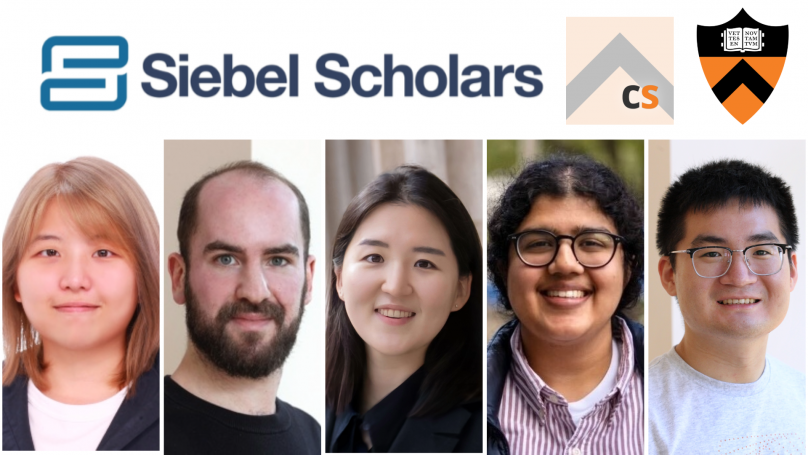 Five Siebel Scholars