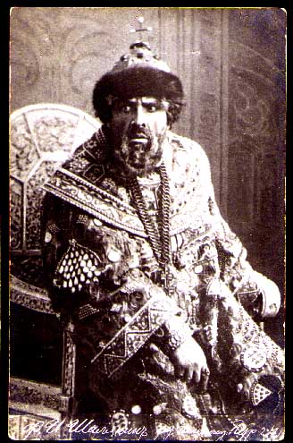 Feodor Chaliapin as Boris Godunov