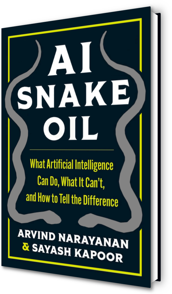 AI Snake Oil Book Cover